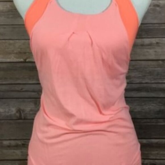 Lululemon Womens Practice Freely Pleated Tank Top Sz 2 - Picture 1 of 5